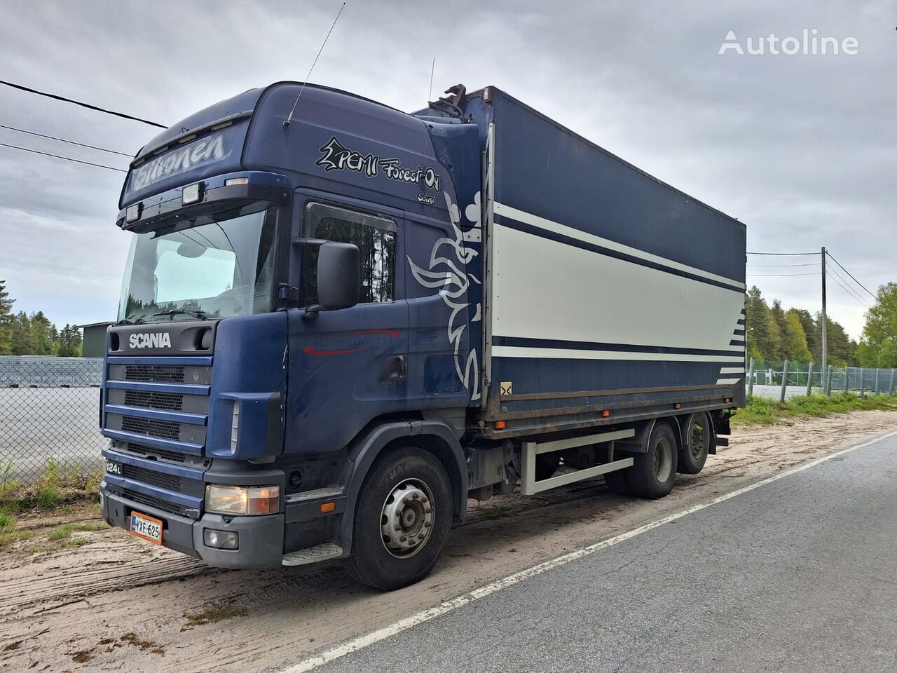 автофургон Scania R124