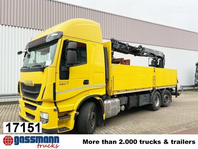 бортовой грузовик IVECO Stralis AS260SY48 6x2/4, Kran Palfinger PK18001L