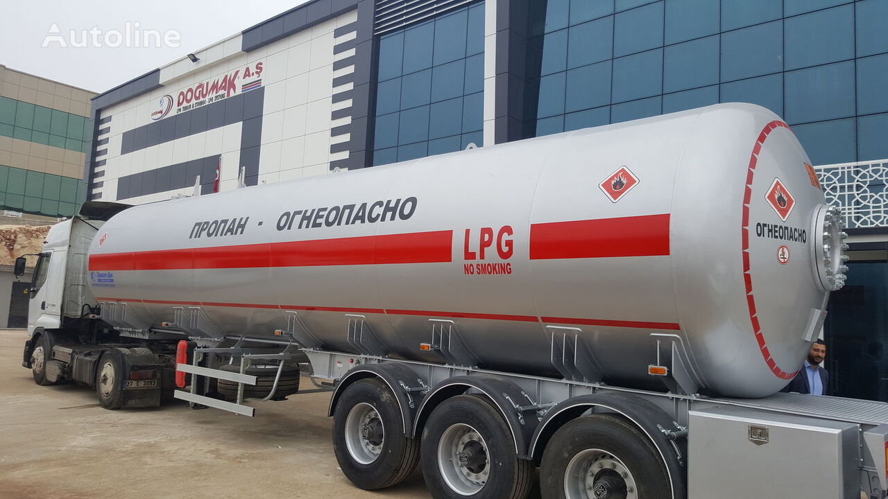новая газовая цистерна Doğumak LPG Tanker Trailer gaz tankeri römork