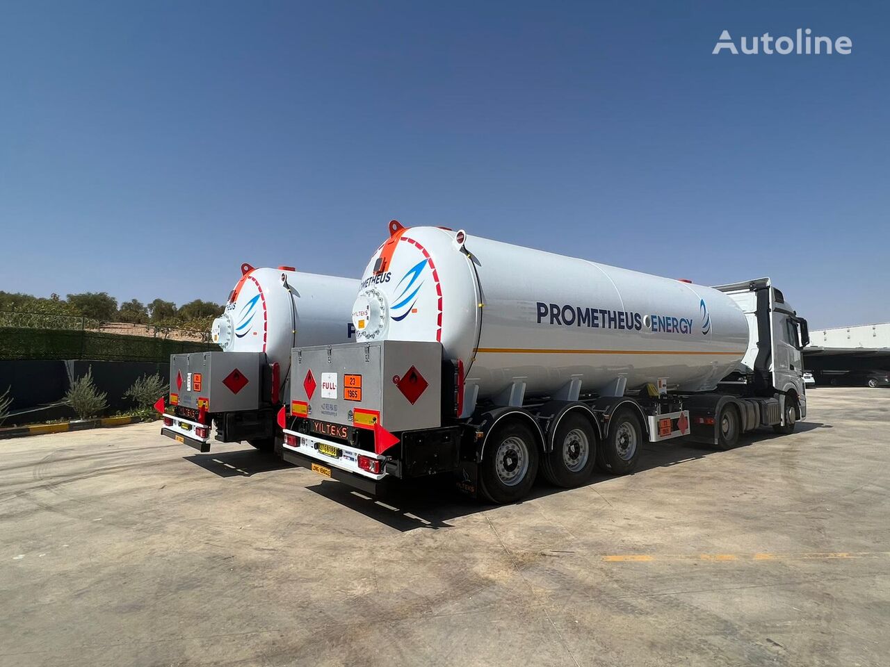 новая газовая цистерна YILTEKS LPG SEMI-TRAILER - ADR