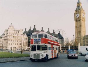 двухэтажный автобус BRITISH BUS mobile BAR & PUB