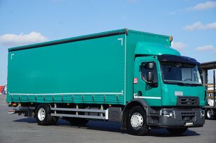 грузовик штора RENAULT D 320 / ACC / E 6 / BURTO-FIRANKA + WINDA / ŁAD. 8271 KG / 22 PA