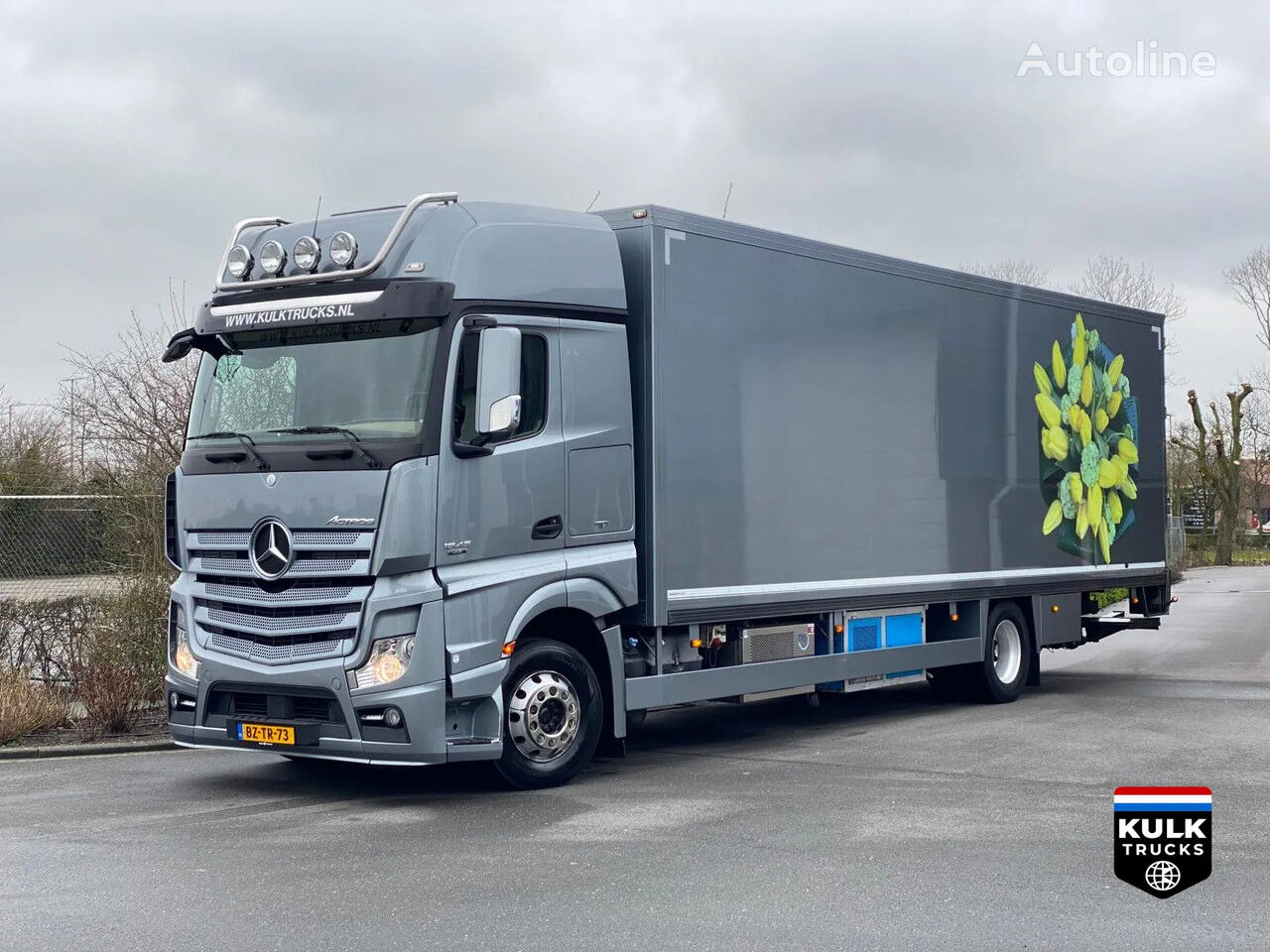 изотермический фургон MERCEDES-BENZ ACTROS 1845 LS GigaSpace / BLOEMEN RACETEAM / CAMPER изотермический фургон MERCEDES-BENZ ACTROS 1845 LS GigaSpace / BLOEMEN RACETEAM / CAMPER