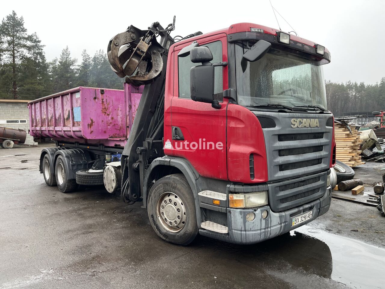 крюковой мультилифт SCANIA G420 крюковой мультилифт SCANIA G420