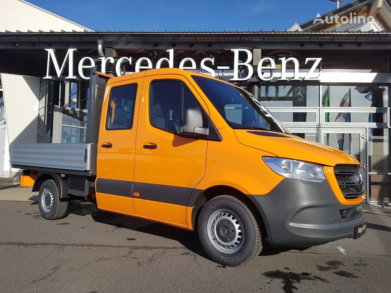 Купить бортовой грузовик < 3.5т Mercedes-Benz Sprinter 317 Германия  Burghaun/Gruben, EK38583