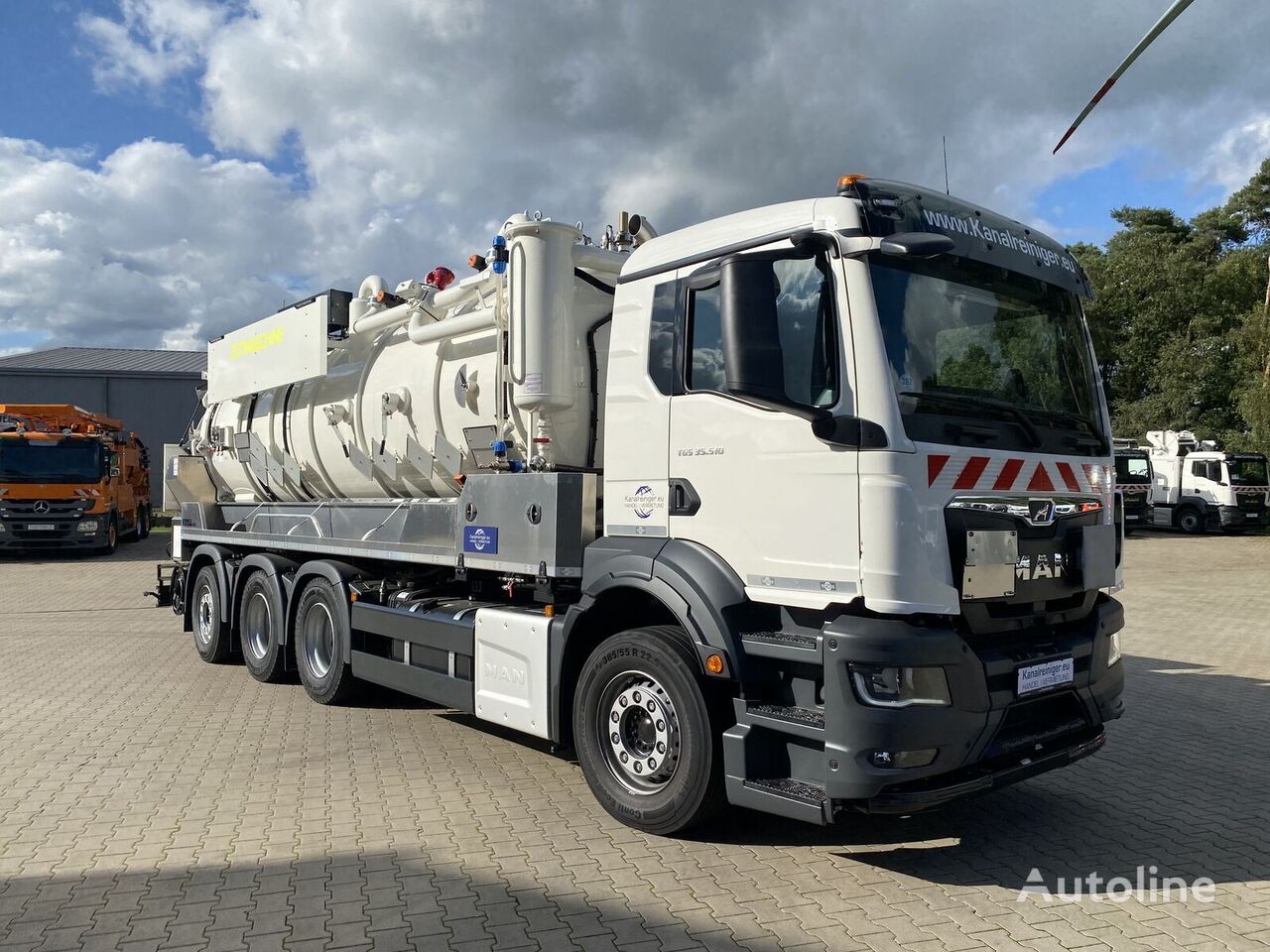 Купить ассенизатор MAN TGS 35.510 BL Saug-Druck Tankfahrzeug Германия  Coesfeld, TN39844