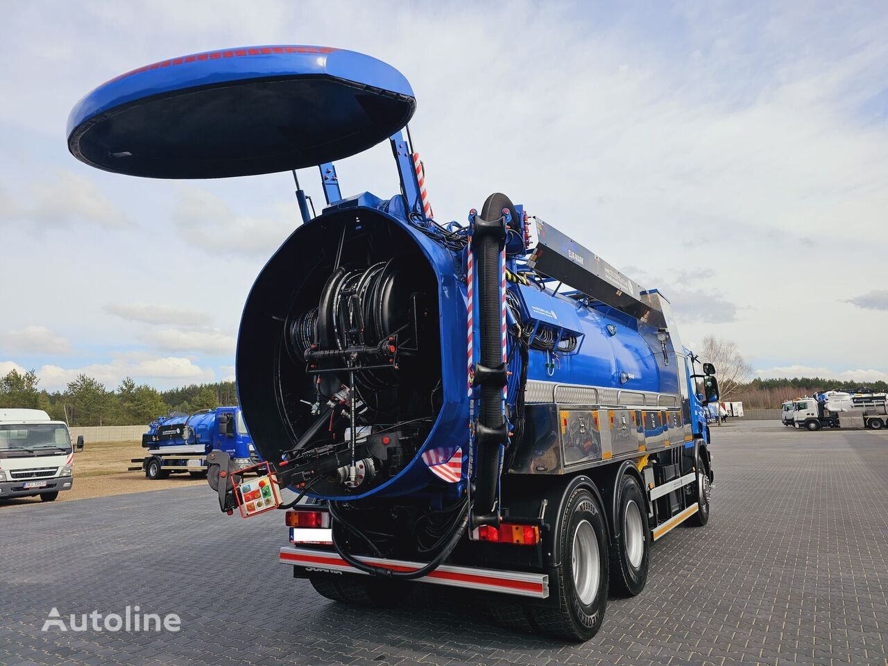 Купить каналопромывочную машину Scania WUKO KAISER EUR-MARK DUTCH CLEANER  Польша, YB33534