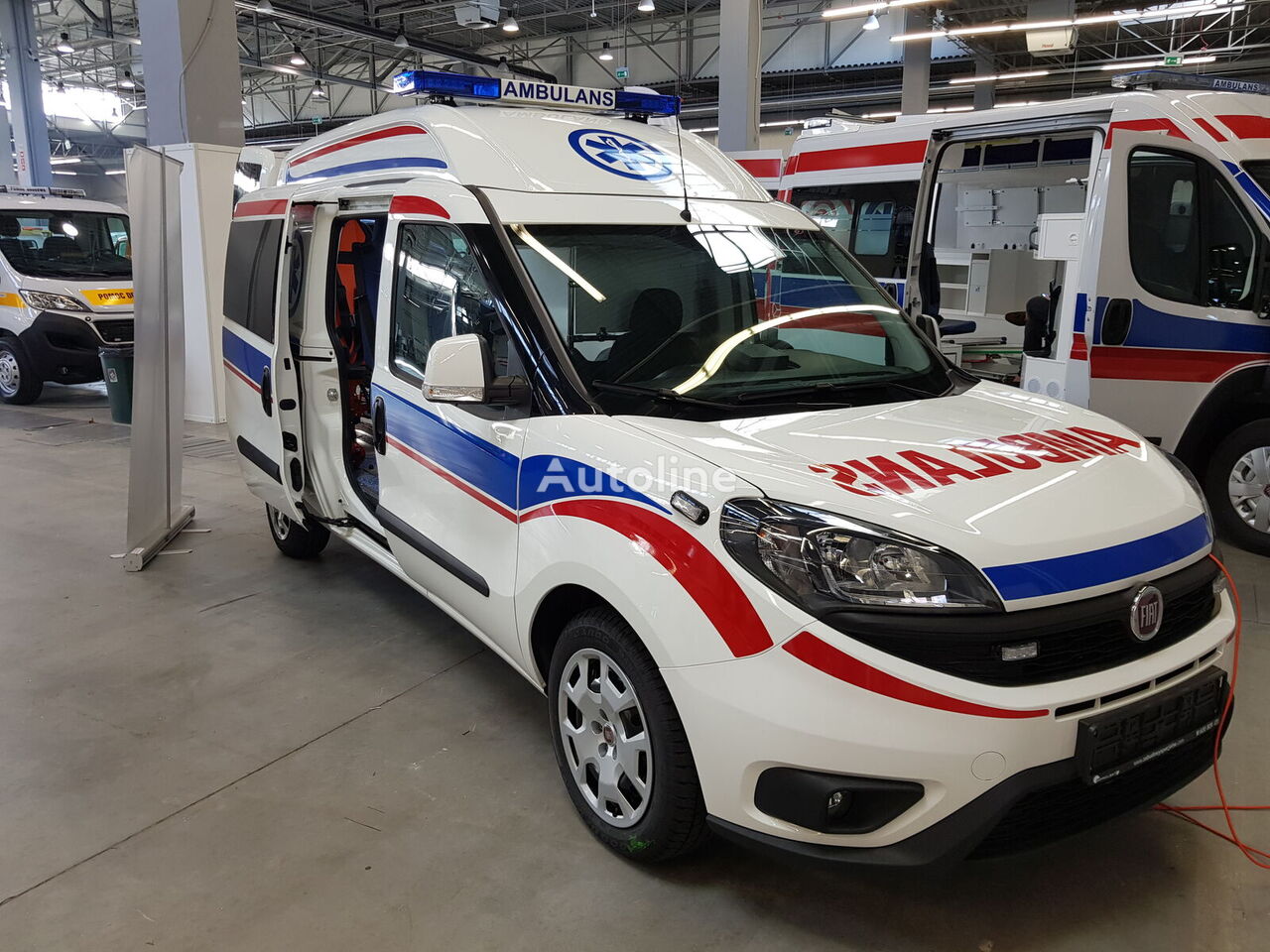 новая машина скорой помощи FIAT Doblo 1.6 SX L2H2 ambulans