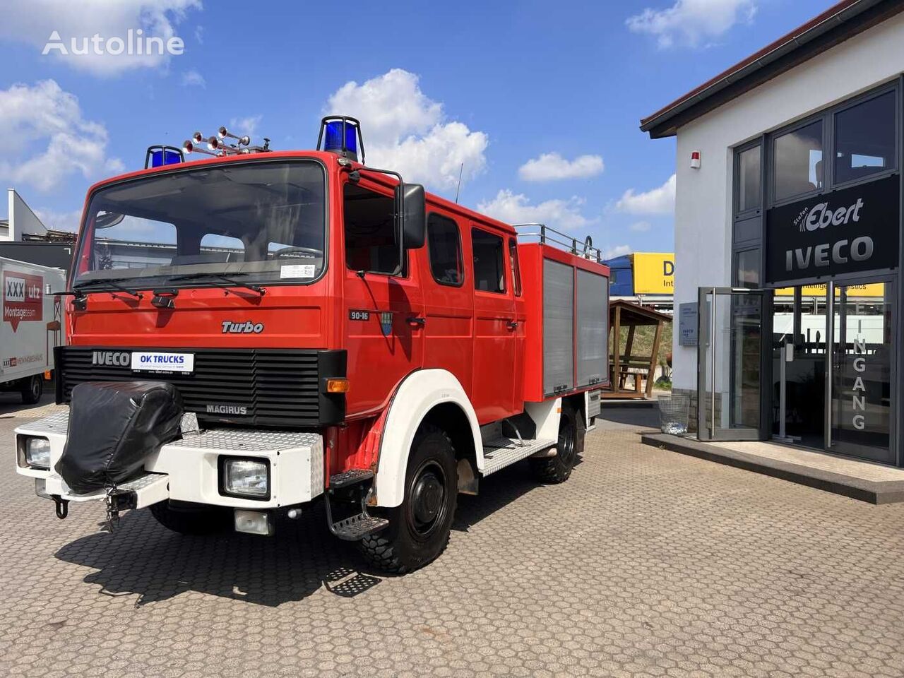 Купить пожарную машину IVECO 90-16 AW LF8 Германия Burghaun/Gruben, QB36957