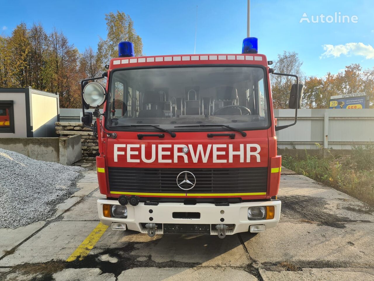 Купить пожарную машину Mercedes-Benz 814 F Польша Oświęcim, TX38934