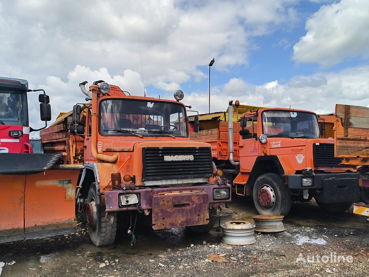 Купить снегоуборочная машина IVECO Magirus Румыния Campia Turzii, AV40457