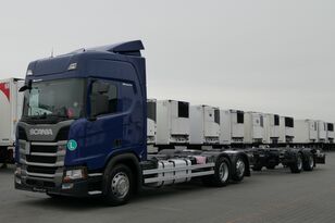 контейнеровоз Scania R 450 / BDF / 6x2 / RETARDER / + PRZYCZEPA BDF SCHWARZMULLER / + прицеп контейнеровоз