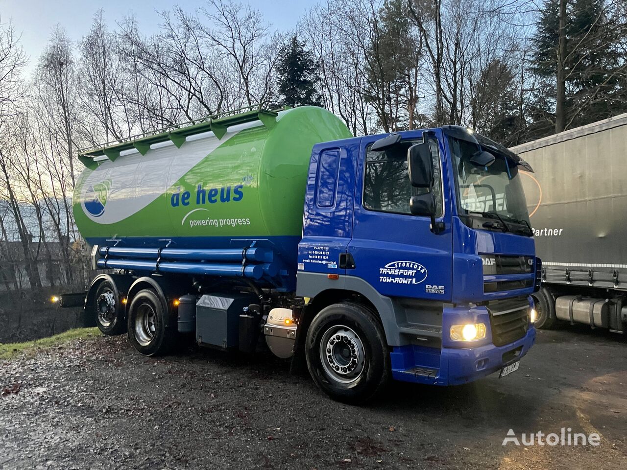 кормовоз DAF CF 85.360 / WELGRO/ LAMBRECHT