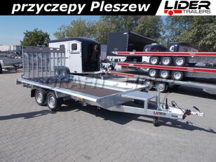 новый прицеп для спецтехники Temared Construction trailer for excavator TM-223 przyczepa 394x182x25cm