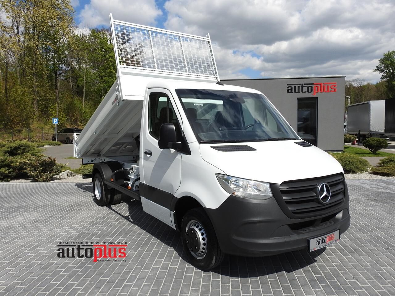 самосвал Mercedes-Benz SPRINTER 514 WYWROTKA TEMPOMAT KLIMATYZACJA BLIŹNIACZE KOŁA  140