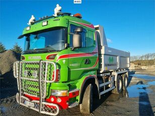 самосвал Scania R560 6x4 Dump truck with steel suspension and manu