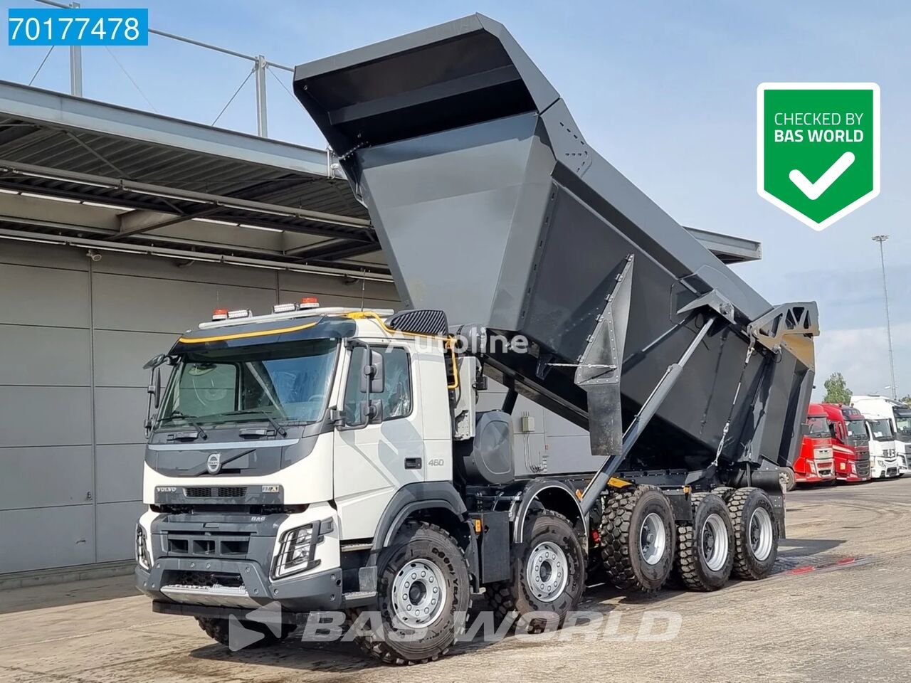 Купить самосвал Volvo FMX 460 10X4 50T payload | 30m3 Tipper | Mining  dumper Нидерланды Veghel, RQ35992