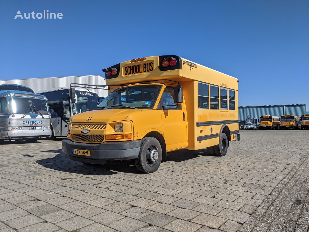 школьный автобус Chevrolet mini schoolbus für Womo oder Foodtruck