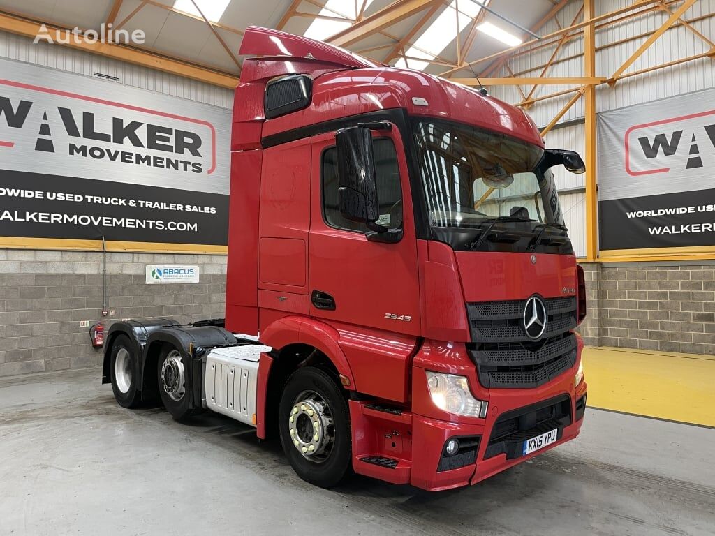 тягач Mercedes-Benz ACTROS 2543 STREAMSPACE *EURO 6* 6X2 TRACTOR UNIT – 2015 – KX15