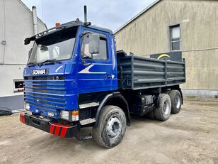 тягач Scania 113, 6x4 big axell , full spring Top condition , manual pump , n