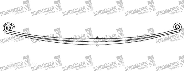 листовая рессора Volvo Schomäcker 097120, O.E. 257927 257927 для грузовика
